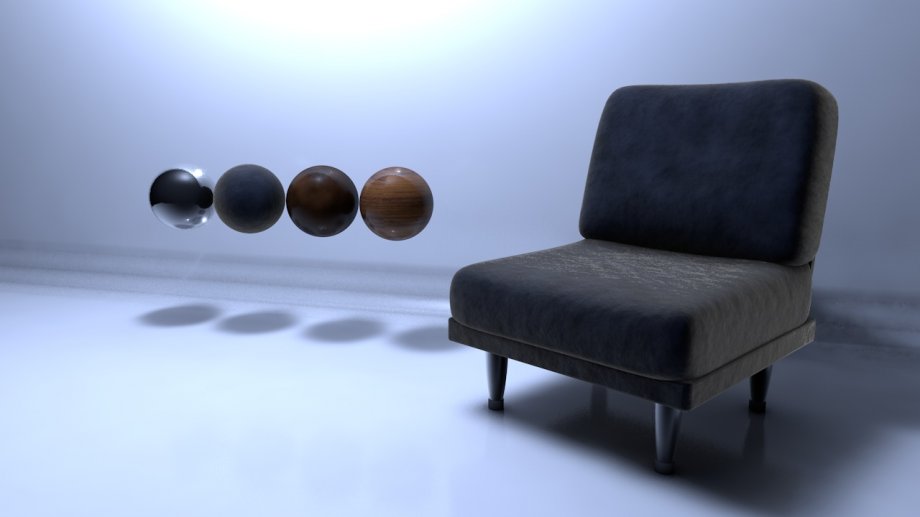 扶手椅椅子3D模型