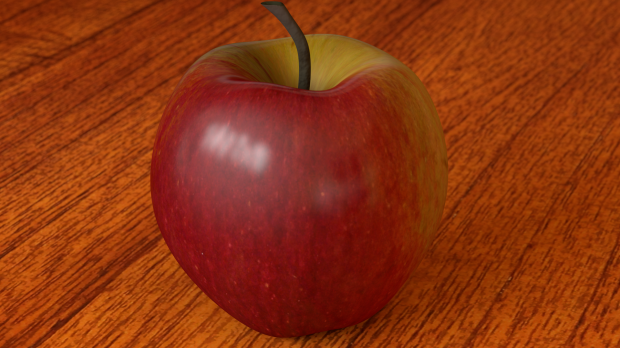 高聚苹果3D模型