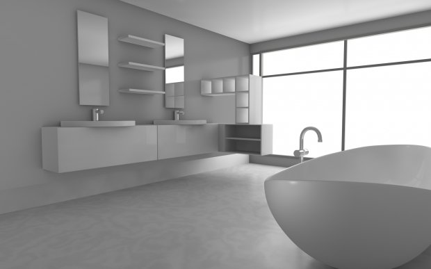 浴室3D模型