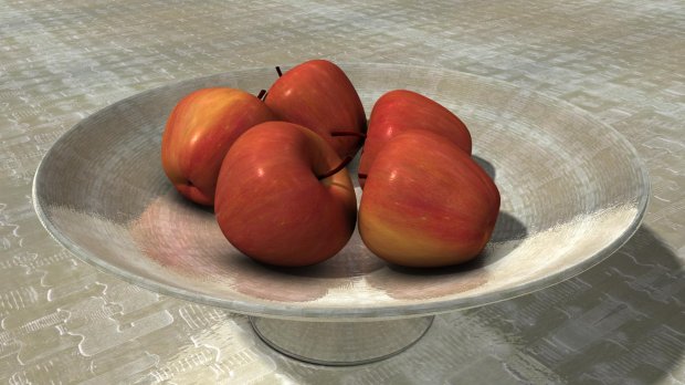 水果苹果食品3D模型